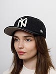 Бейсболка AMERICAN NEEDLE арт. SMU670A-NBY New York Black Yankees Archive Legend NL (черный)